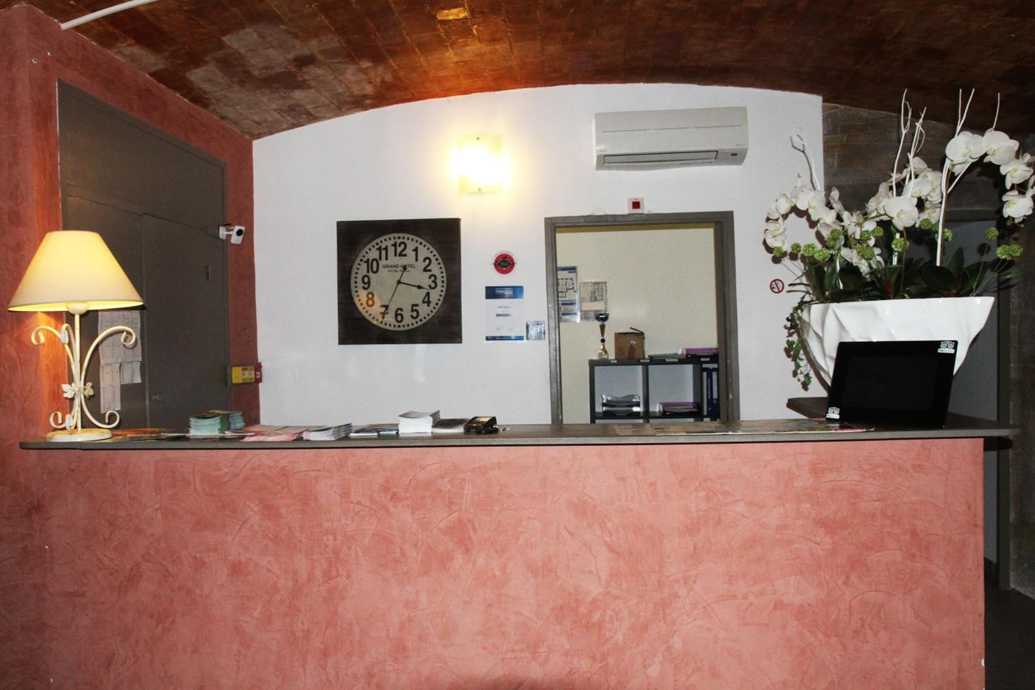 hotel reception