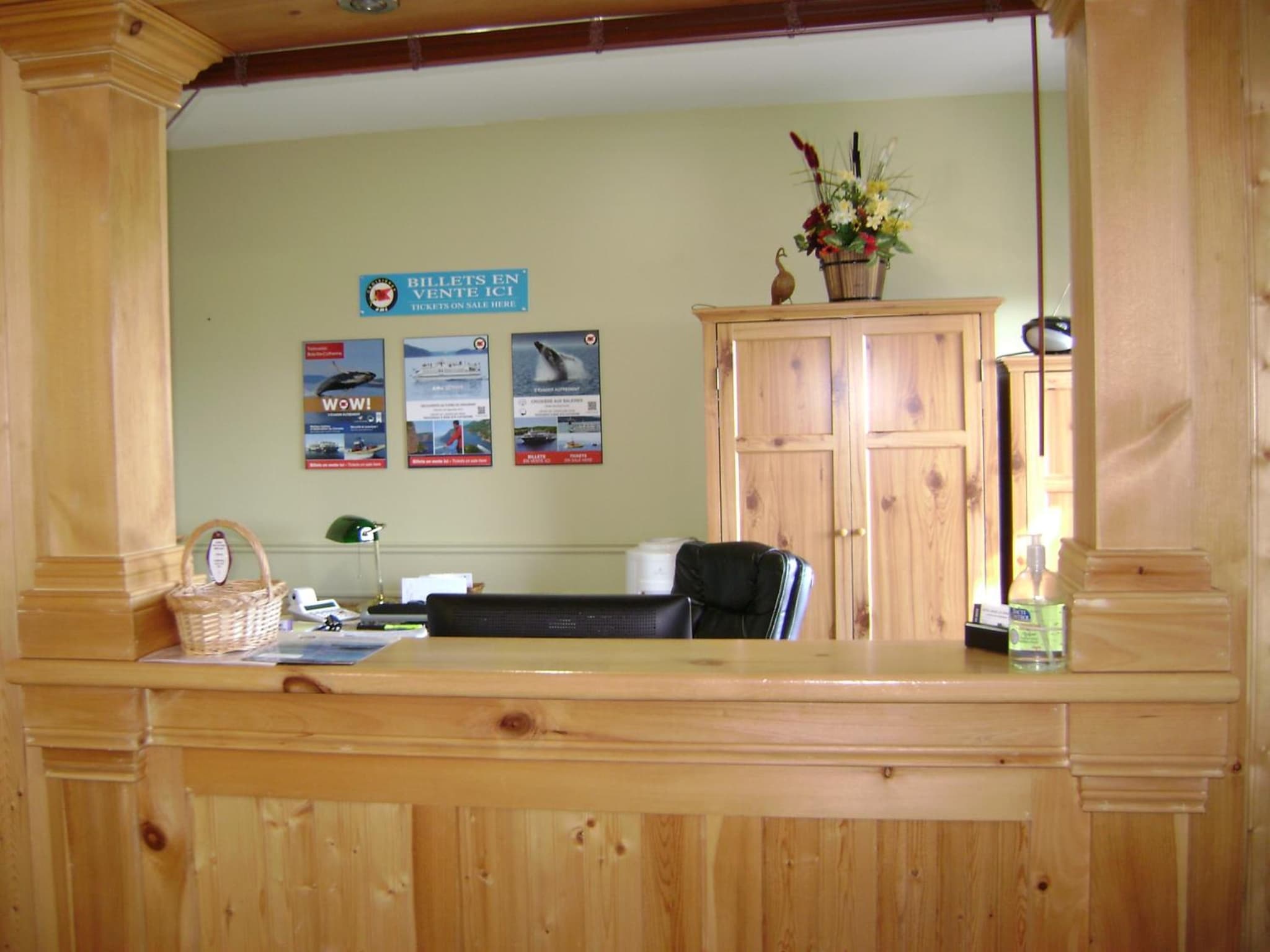 hotel reception
