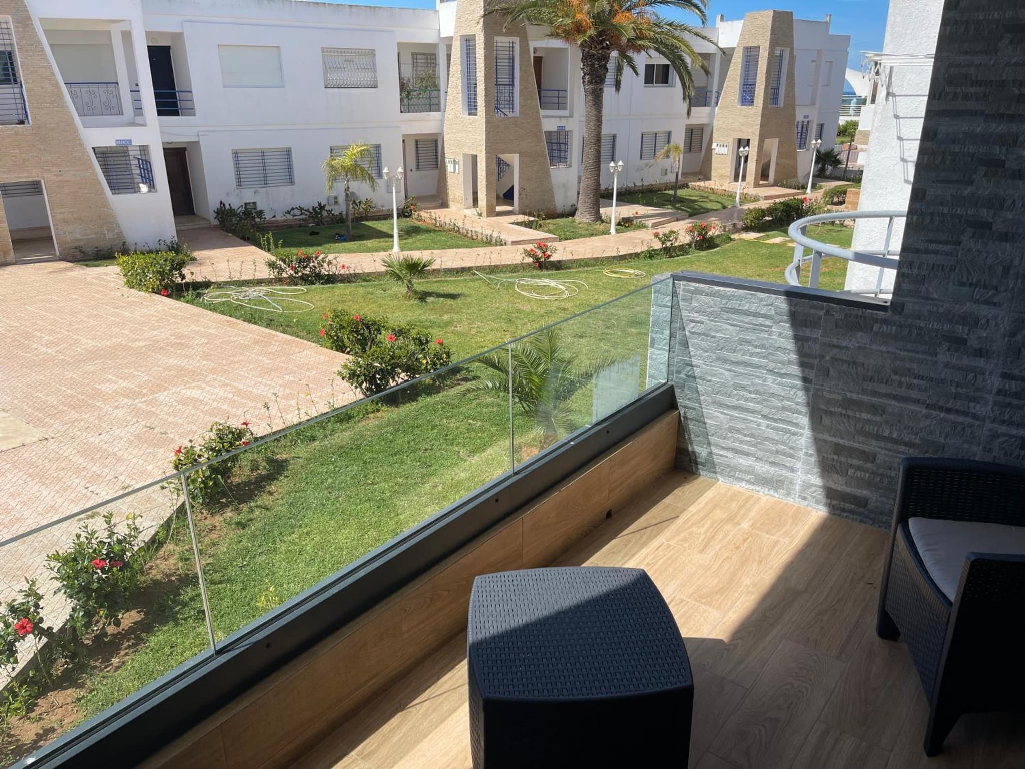 luxueux appartement vue piscine