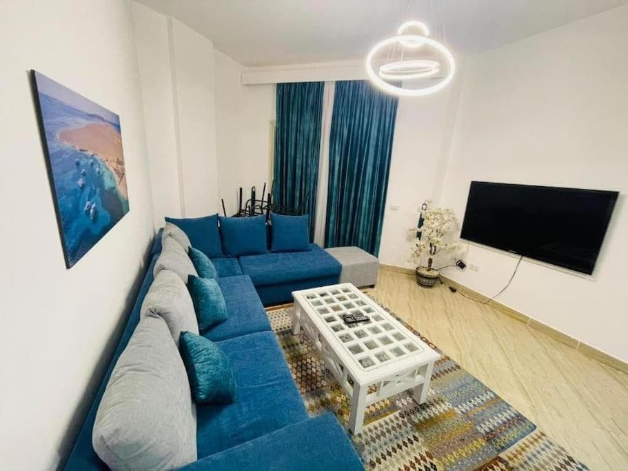 Velký apartmán 50 m od pláže s přístupem zdarma- Sahl Hasheesh Hurghada resort Andalusie photo 8