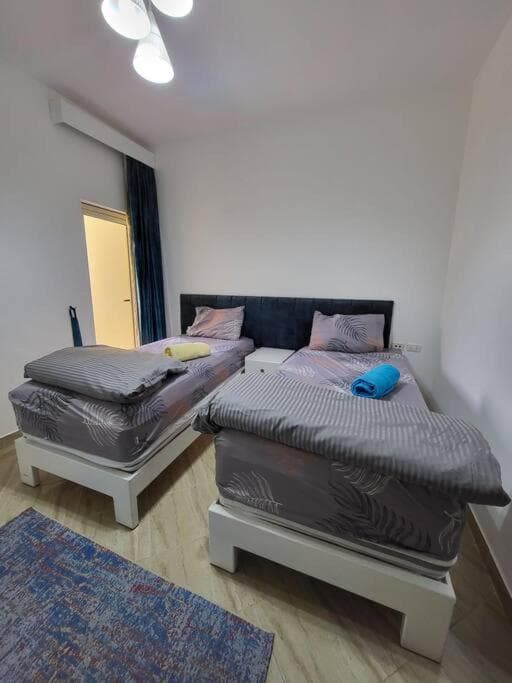 Velký apartmán 50 m od pláže s přístupem zdarma- Sahl Hasheesh Hurghada resort Andalusie photo 2