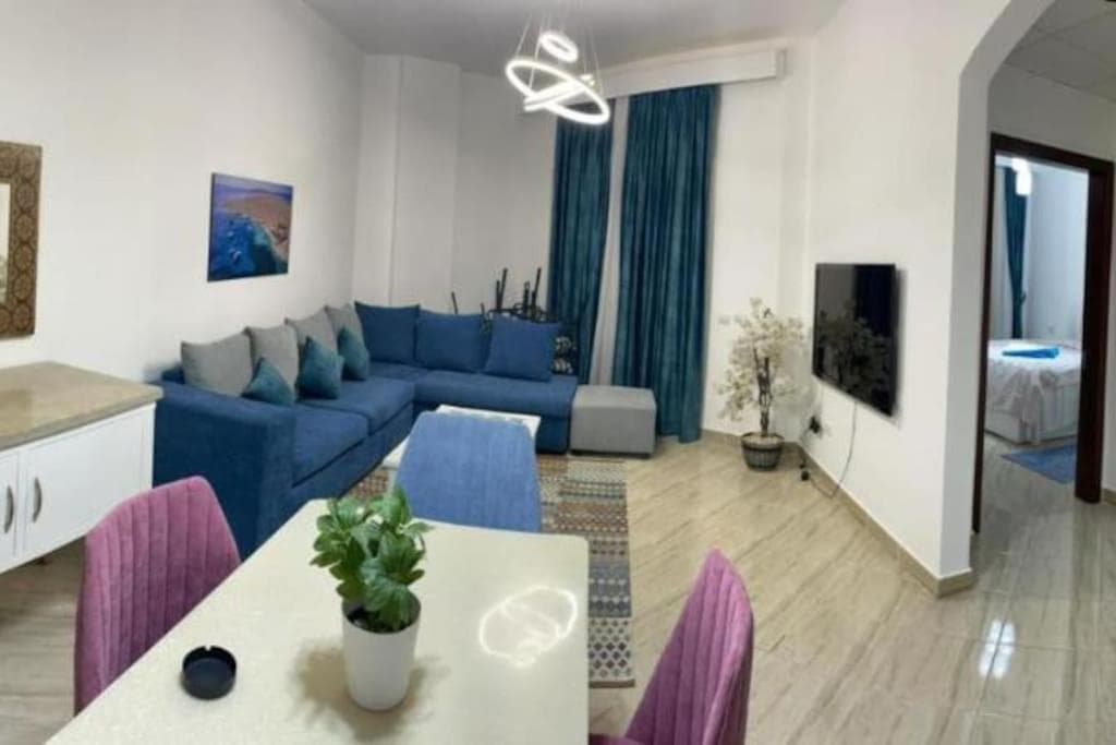 Velký apartmán 50 m od pláže s přístupem zdarma- Sahl Hasheesh Hurghada resort Andalusie photo 4