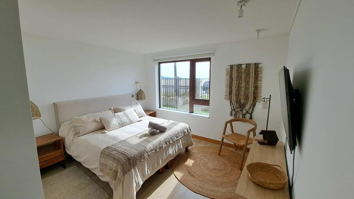 HOM I Depto familiar a pasos del lago, Wifi, Terraza, Estacionamiento, Full Equipado, Calefacción