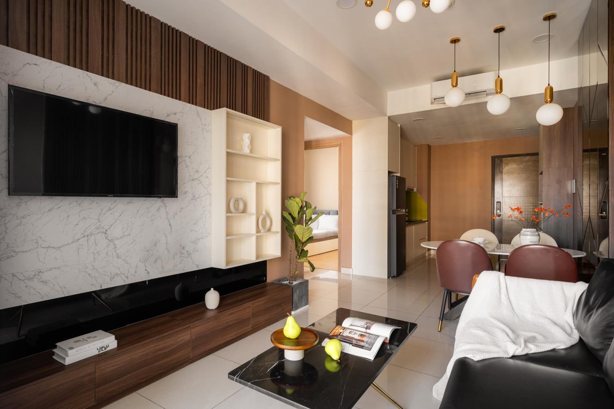 Smile Home - SOHO Apartment balcony - Modern comfortable photo 7