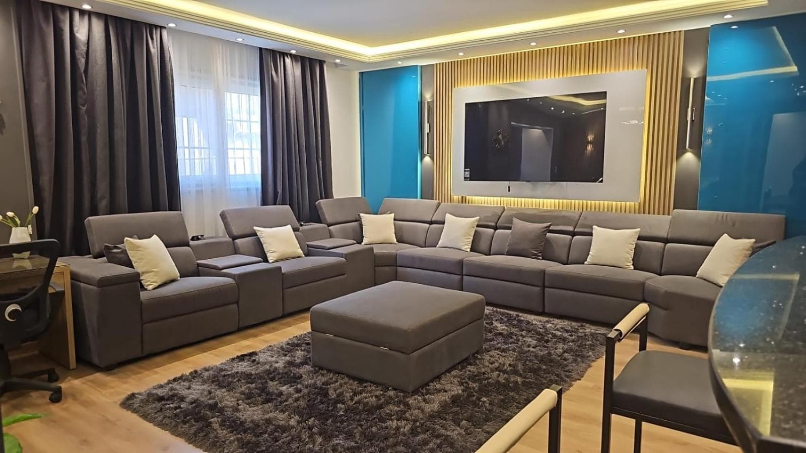 Luxury partial Nile view Maadi Cairo apartment شقة فاخرة إطلالة جزئية على النيل بالمعادي القاهرة photo 5
