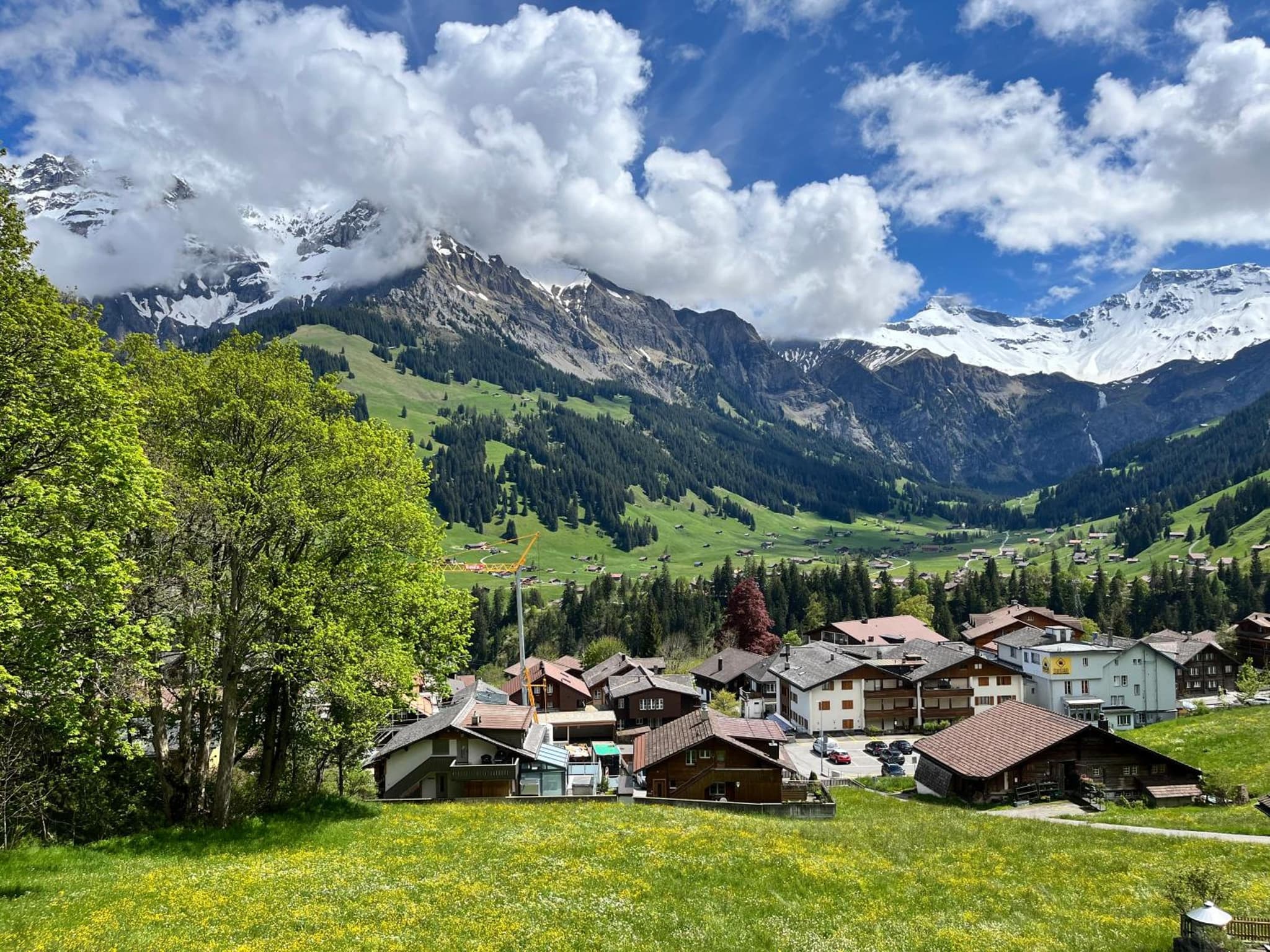 zentrale, gemütliche Wohnung im Schweizer Stil I Bergblick photo 2