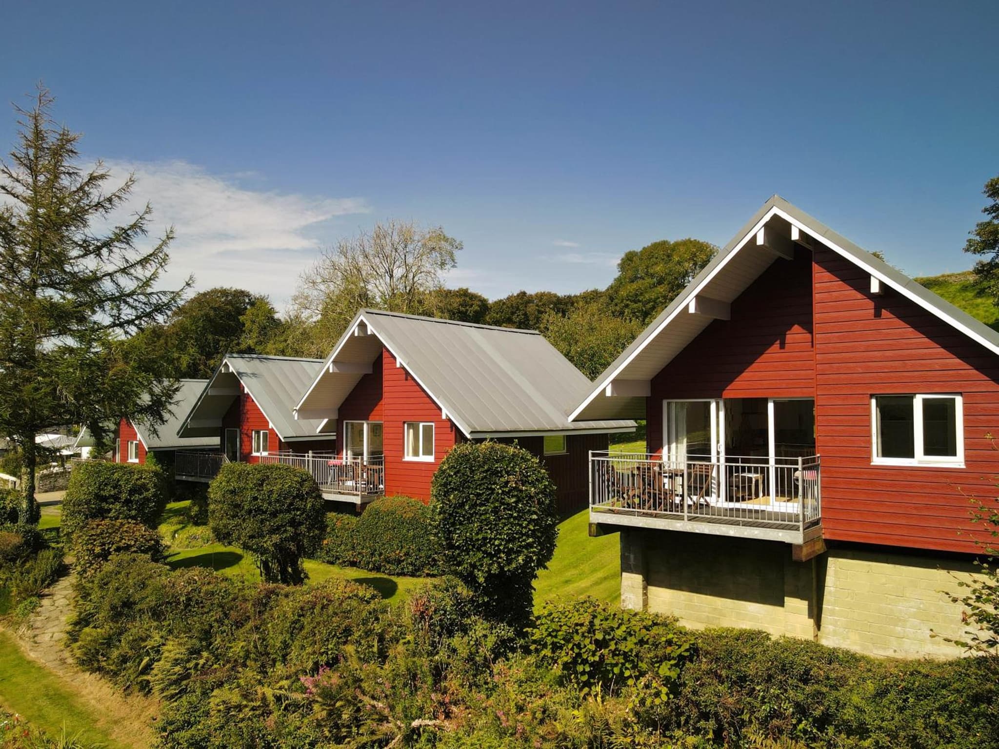 Ta Mill Cottages & Lodges - Meadowview Chalet 4 photo 7