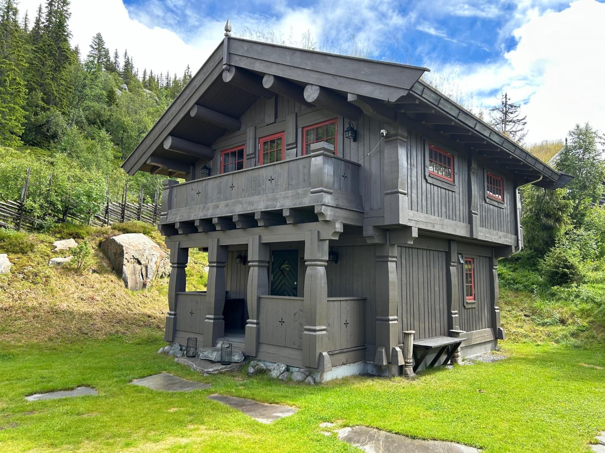 Eventyrtunet in idyllic Tuddal