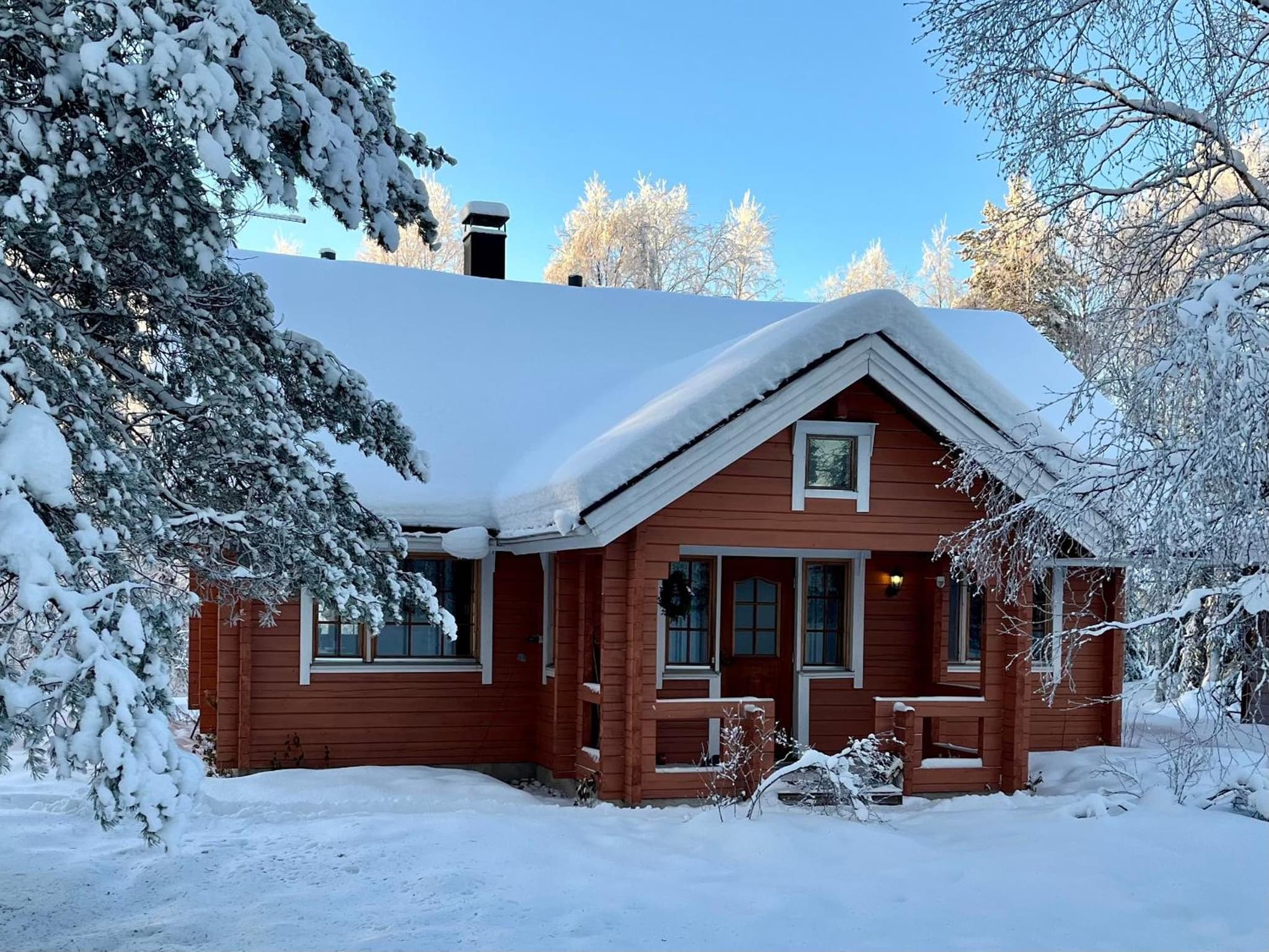 Log cottages in 10 min from Santa Claus Village-Sauna&FreeParking