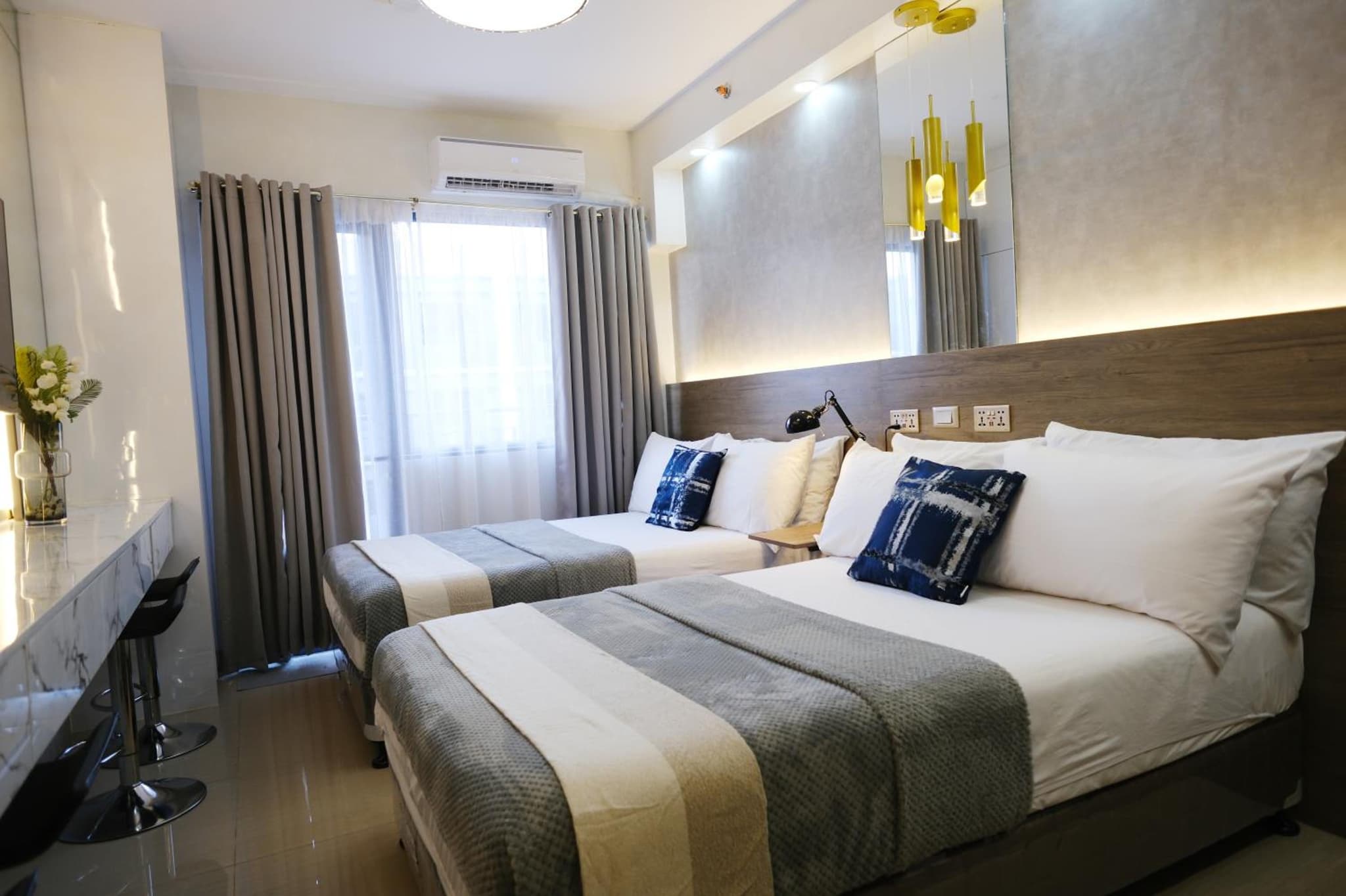 Stylish Studio Condotel with 2 Beds near Mall of Asia & Airport - JWL Suites photo 6