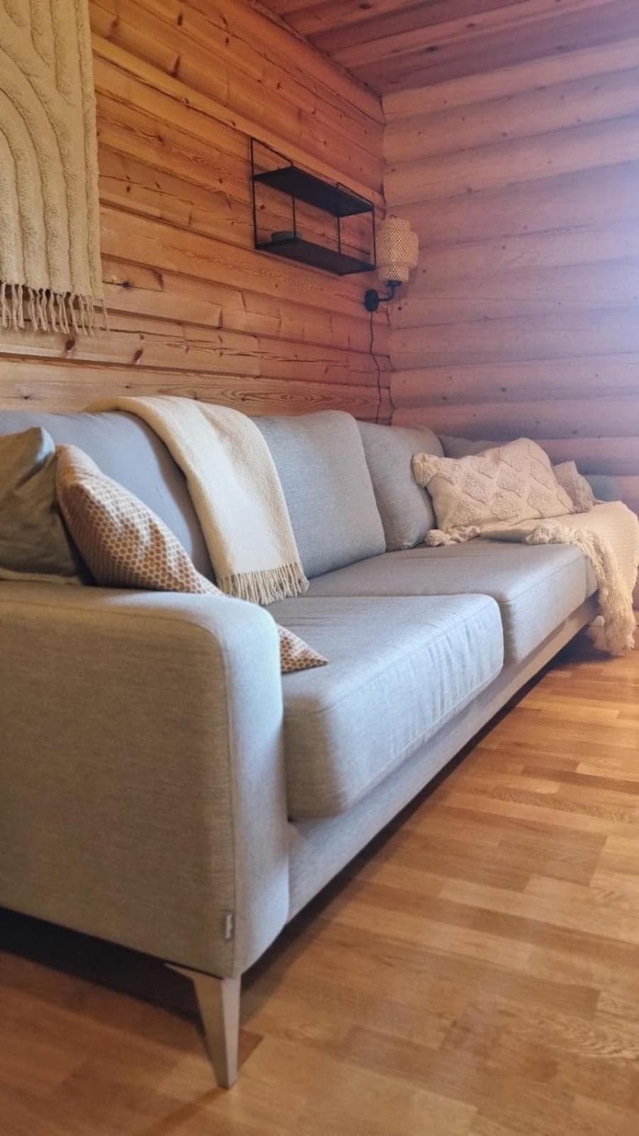 Logcabin, sauna, fireplace, view, kitchen photo 5