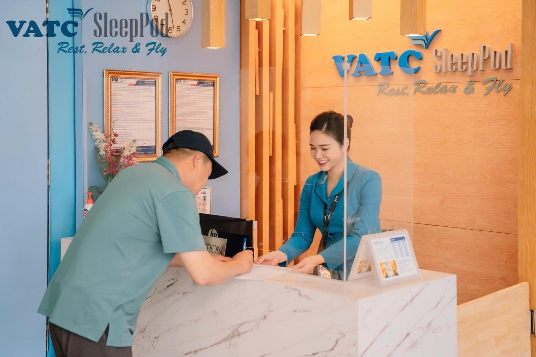 VATC Sleep Pod Terminal 1