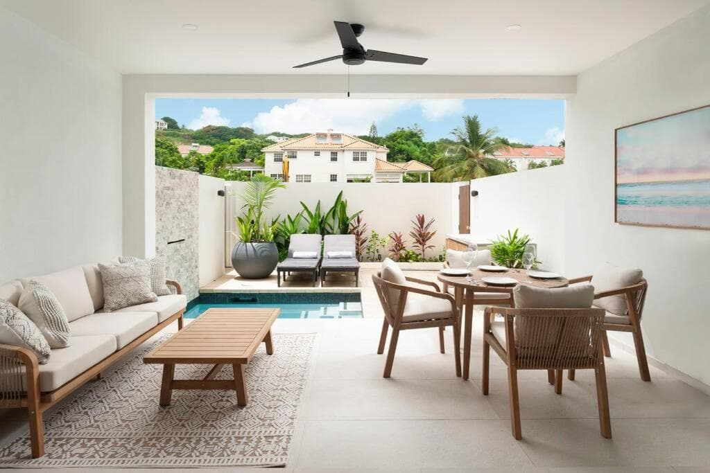 2 bed Porters home with pool & beach Azzurro 5 photo 5