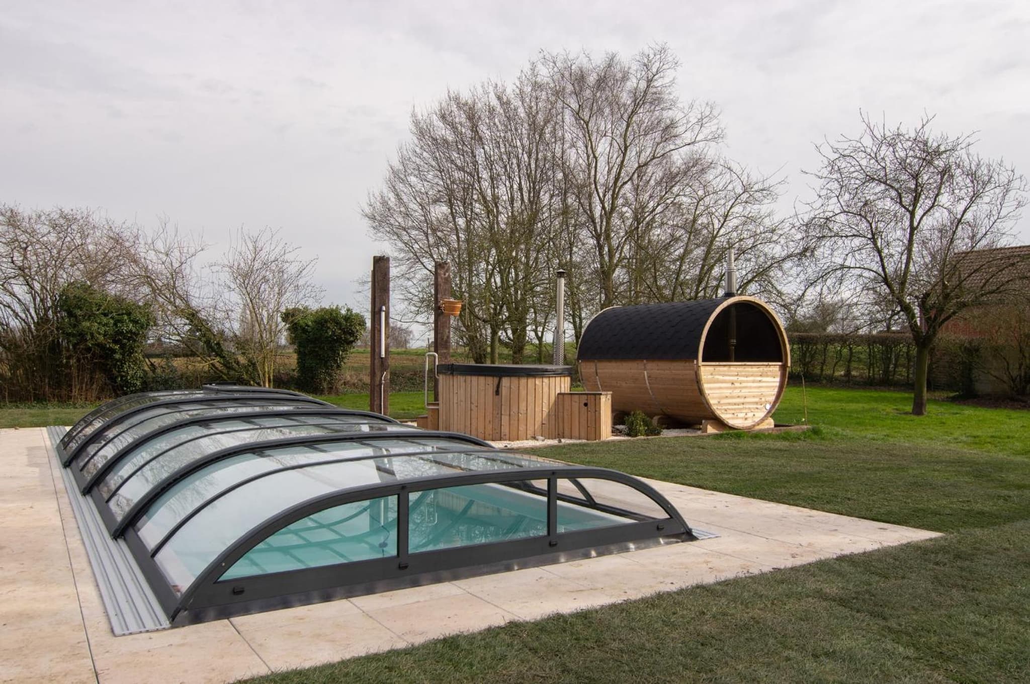 Vakantiewoning L'Eau Tendre in Ellezelles, met wellness en buitenzwembad met overkapping photo 9