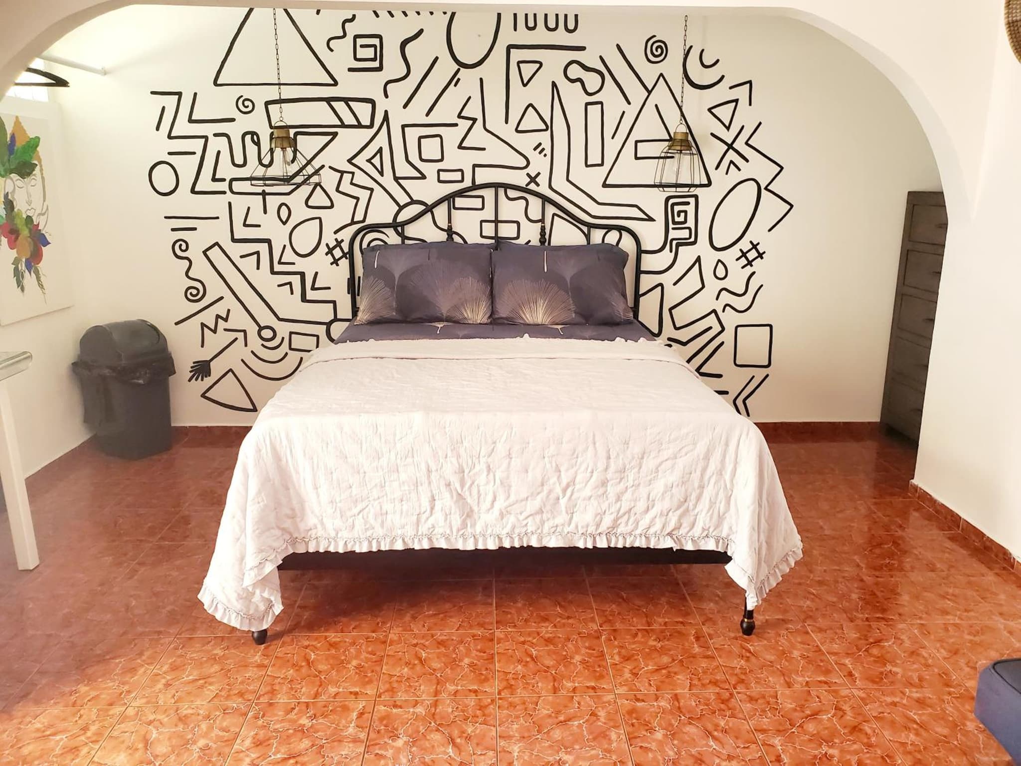 Private room with parking and bathroom photo 4