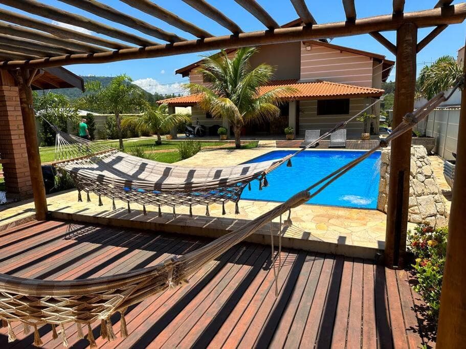 Casa adorável com 6 quartos, piscina, sauna, lareira e academia photo 3