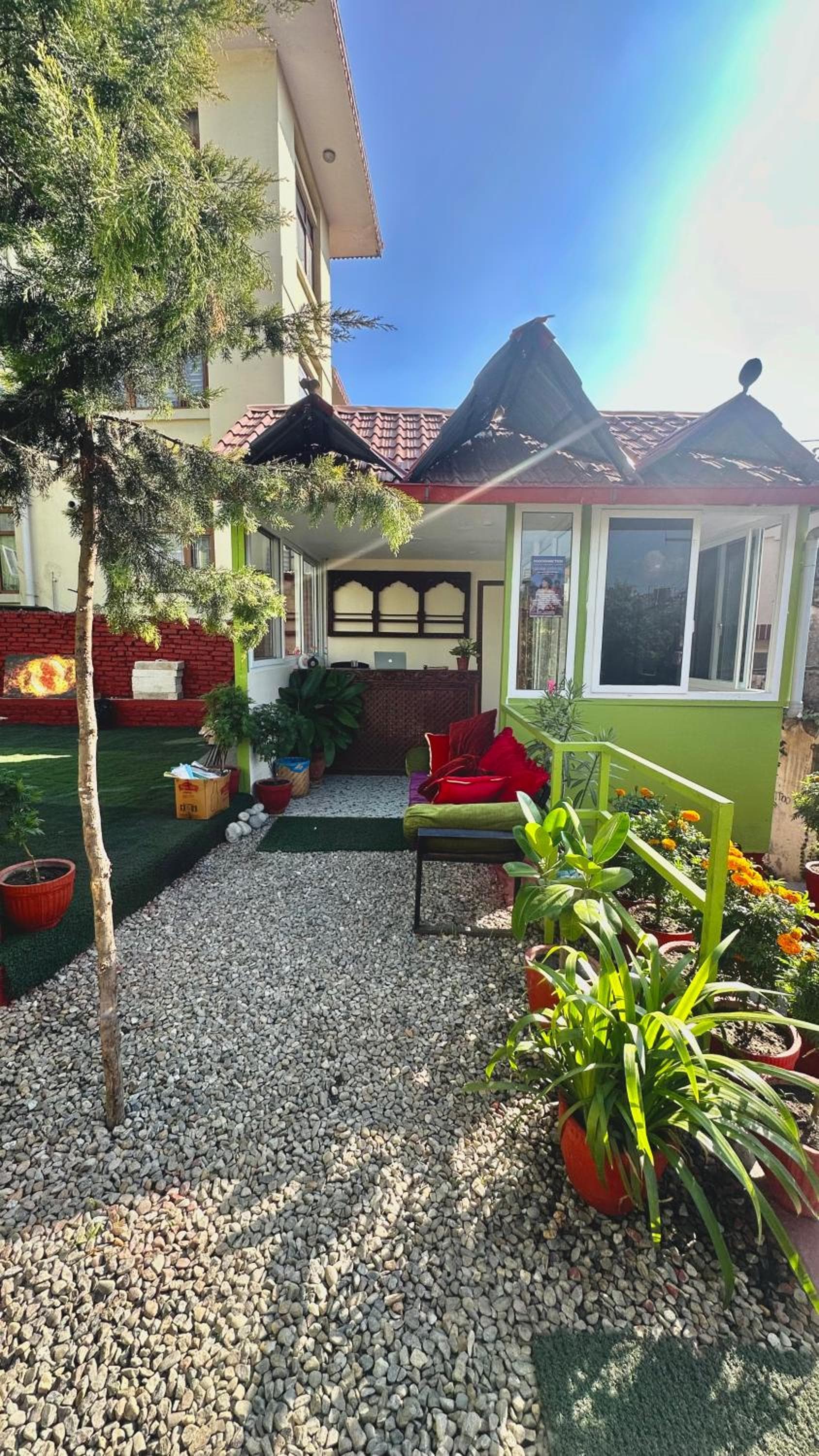 fireflies retreat home- Yoga, Sound Healing & Coworking Stay in Kathamndu photo 2