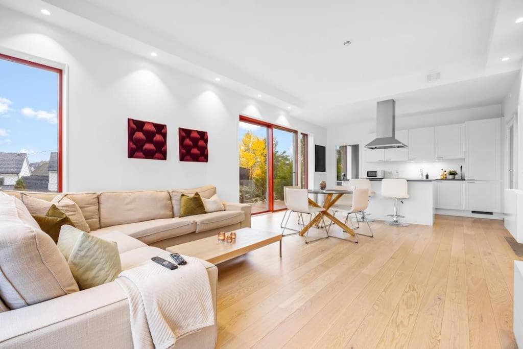 Modern 3-room apartment, with a high standard