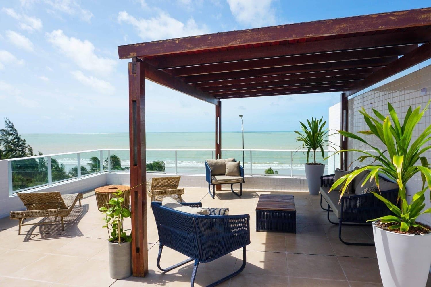 Apartamento Frente Mar Vista Mar Praia do Bessa 201