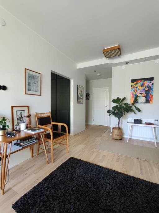 Cosy city apartment - two bedrooms, sauna and free parking, Wi-Fi photo 5