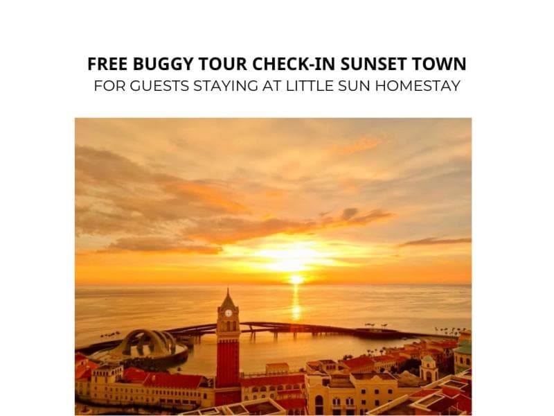 Little Sun Homestay - Free Buggy Tour check-in Sunset Town