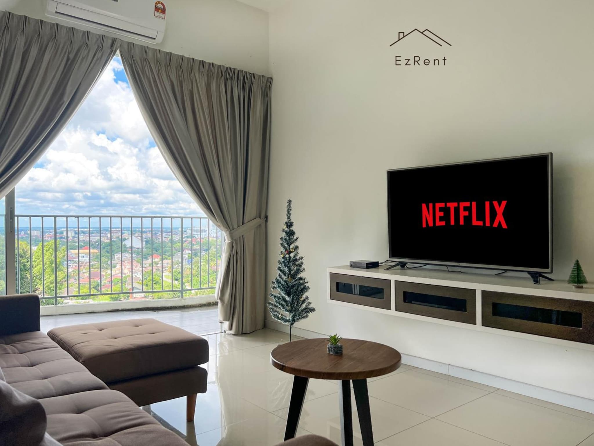 Taiping City Pool View Condo near Lake Garden Zoo & Free NetFlix WiFi