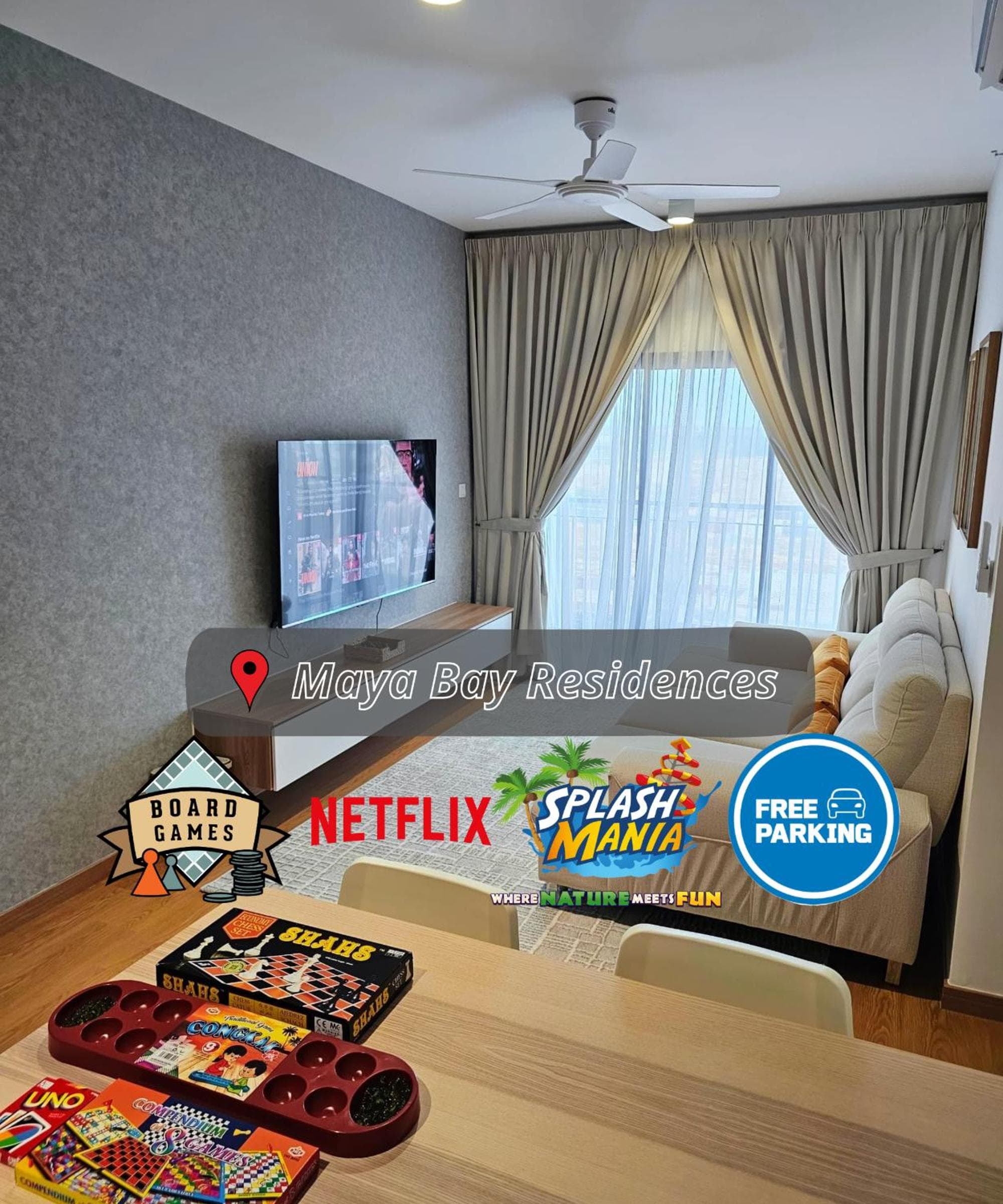 3 Room SplashMania Maya Bay Gamuda Cove Near KLIA