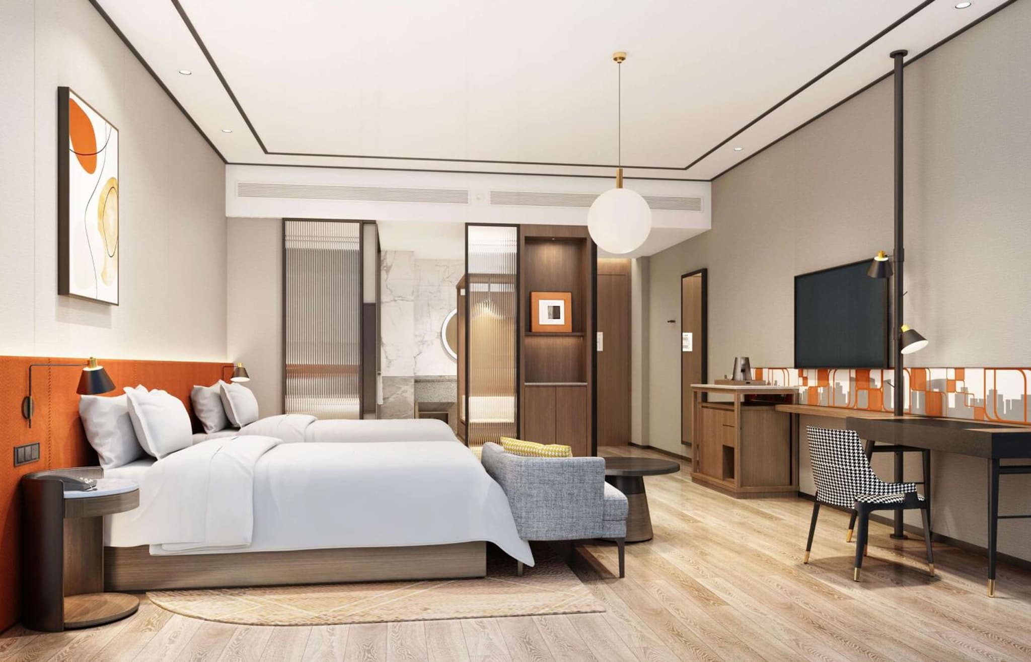 hotel room