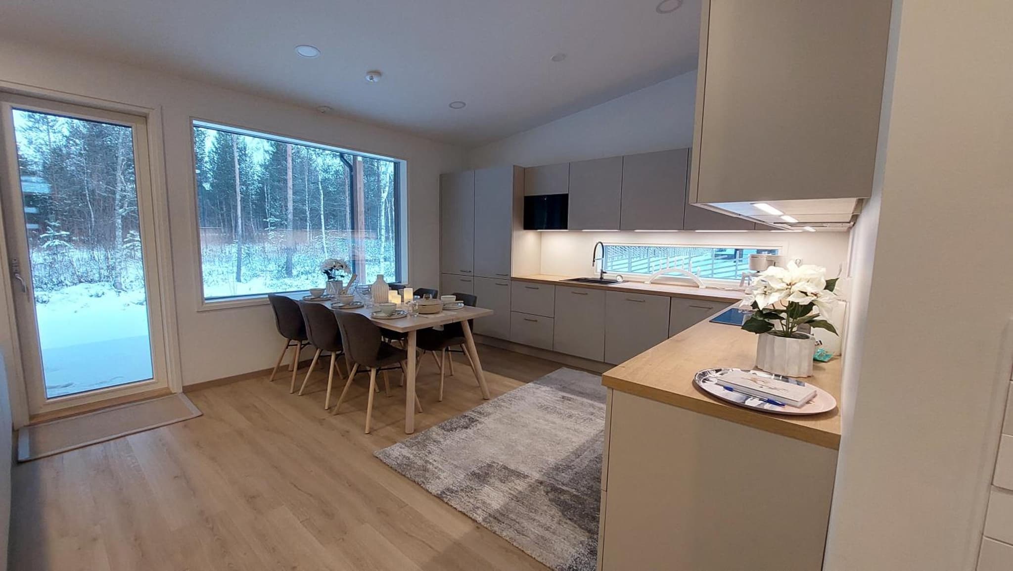 Villa Tervas, Arctic circle