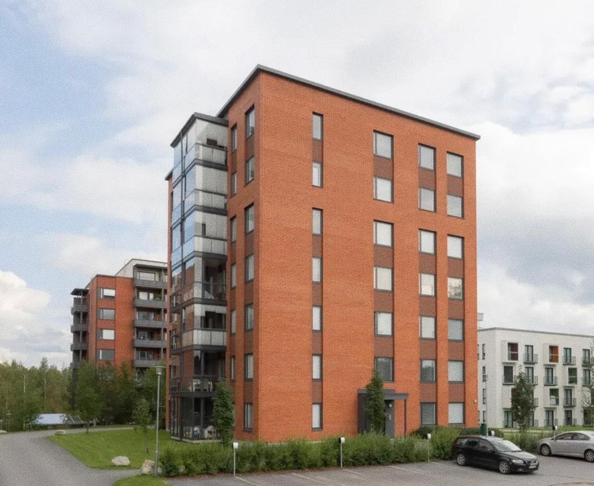 Moderni viihtyisä kaksio Jyväskylässä ilmaisella pysäköintipaikalla
