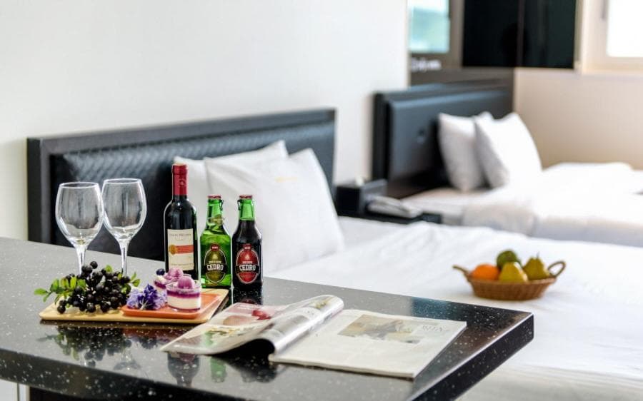hotel room