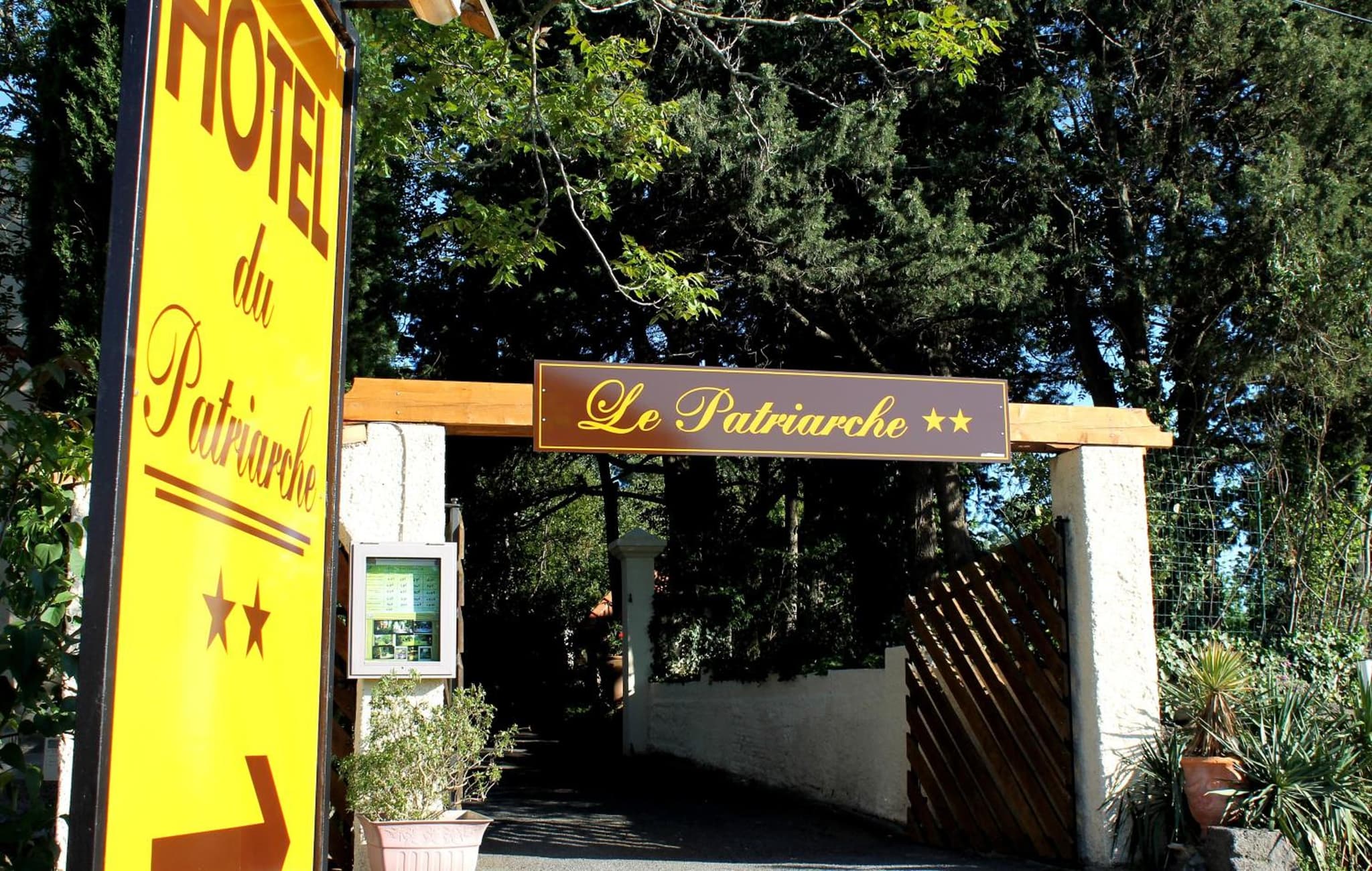 Les jardins du Patriarche Hôtel