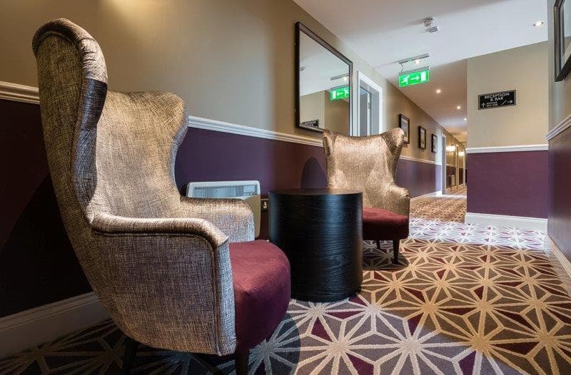 hotel reception