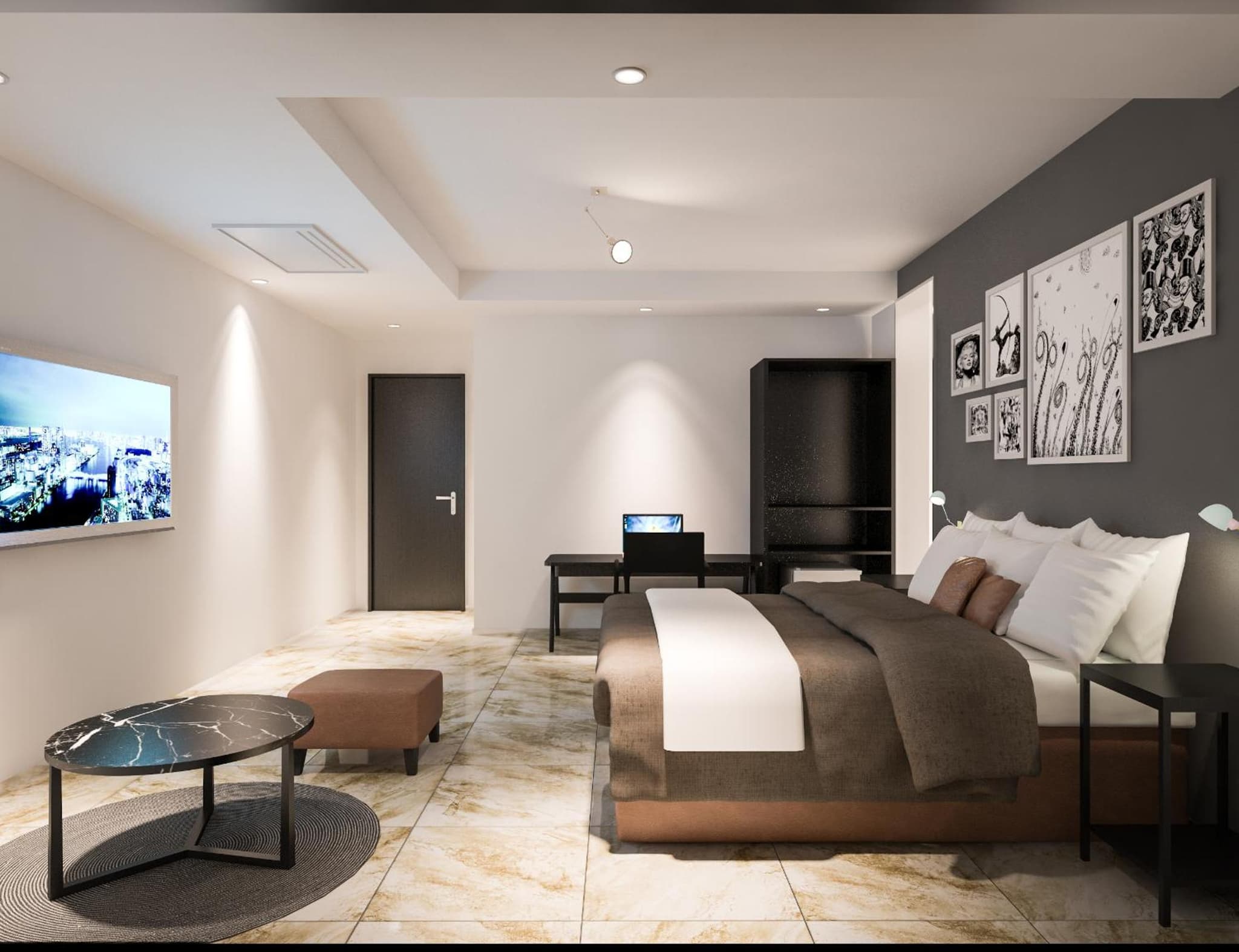 hotel room