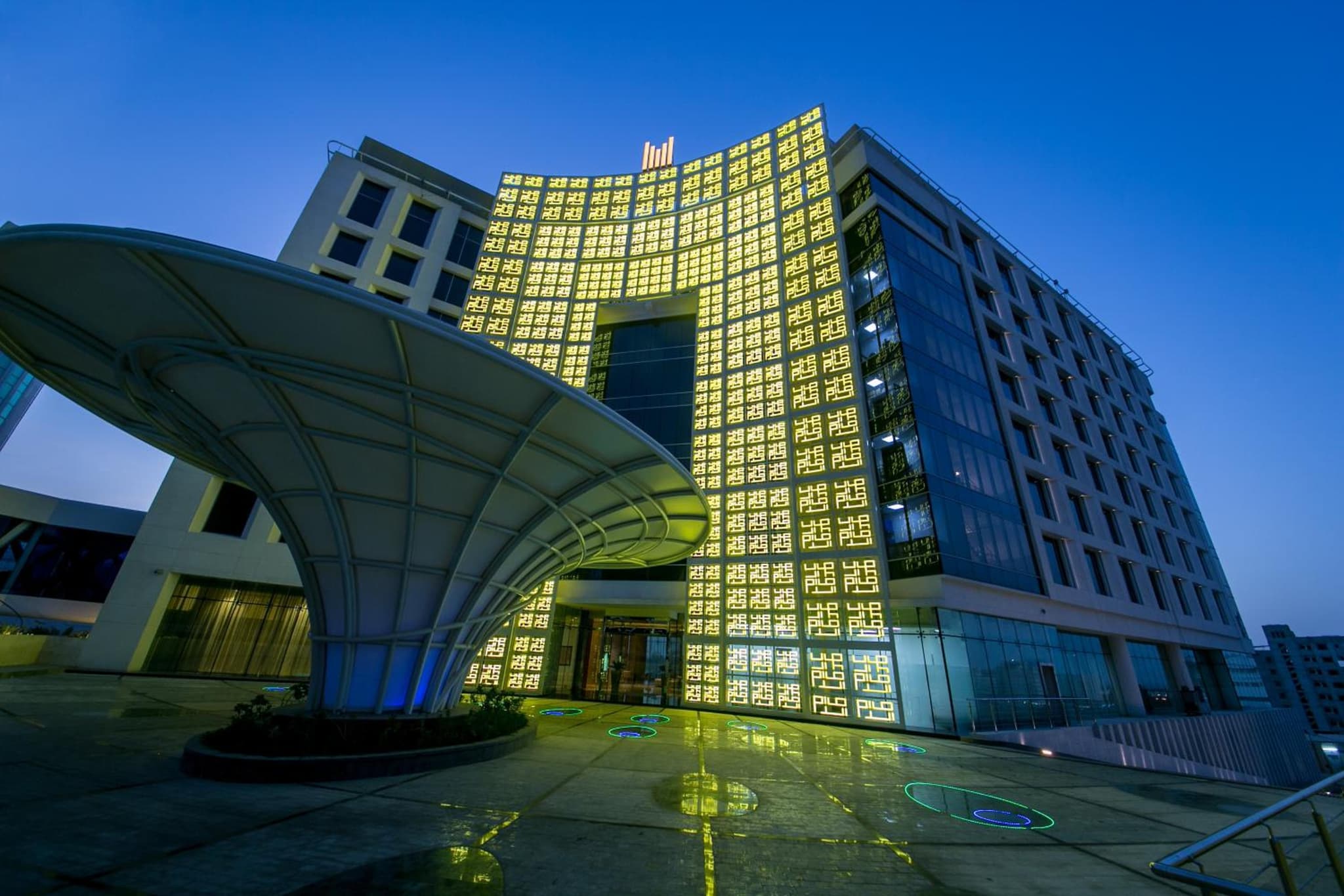 Grand Millennium Muscat Apartments and Suites connected to Mall