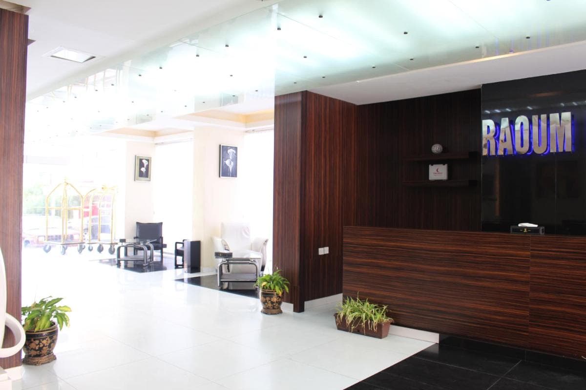 hotel reception