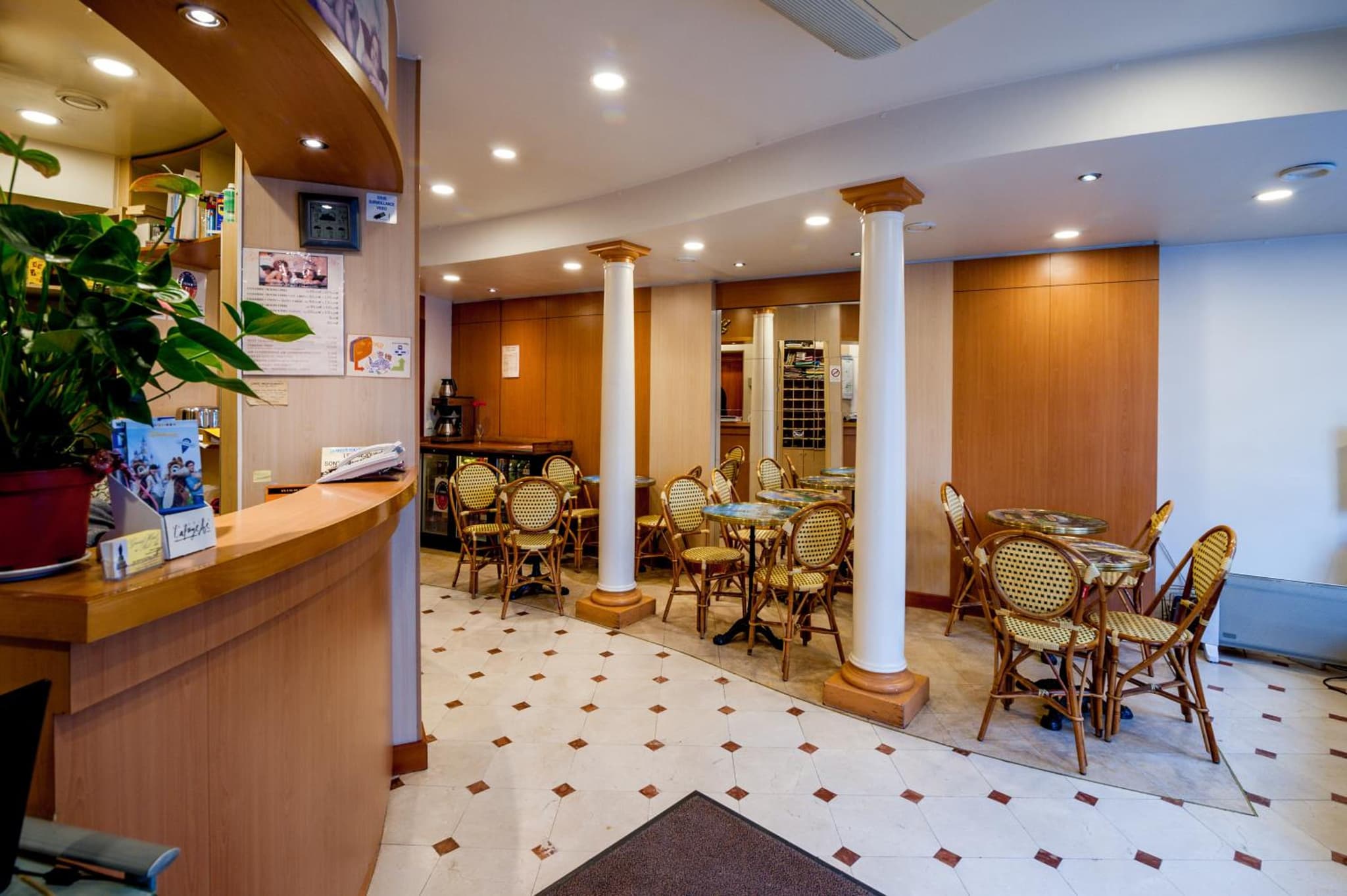 hotel reception