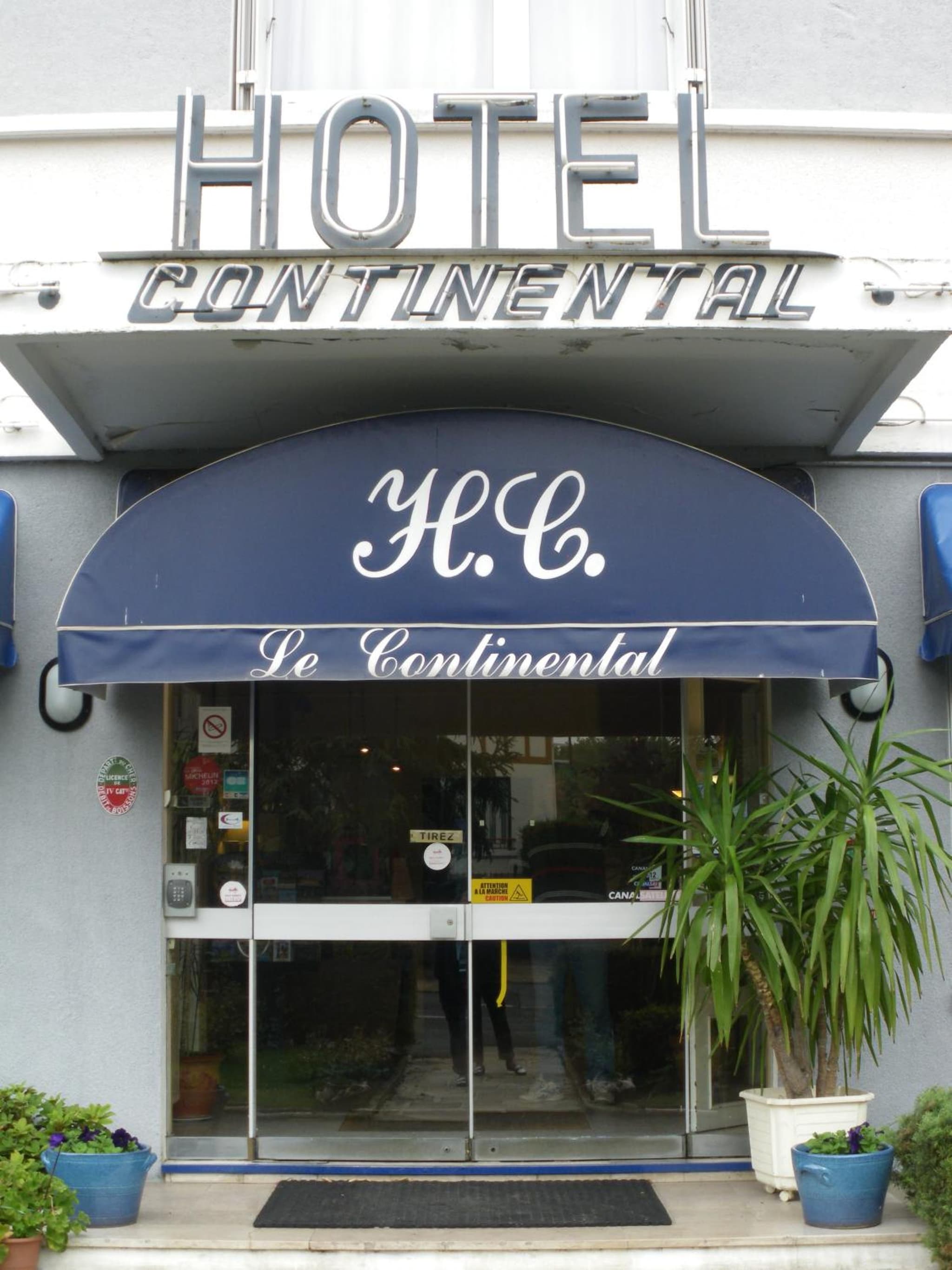 Contact Hôtel Le Continental