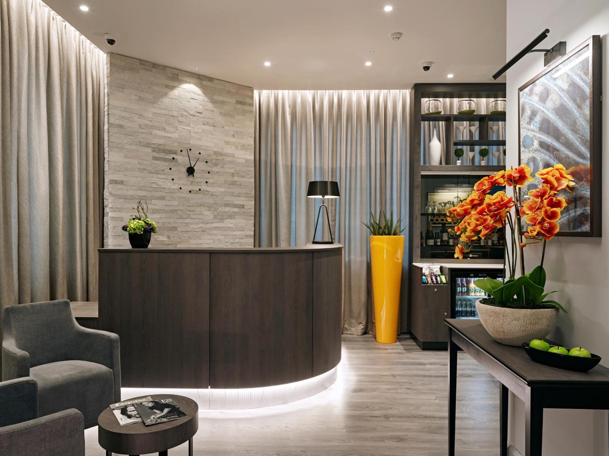 hotel reception