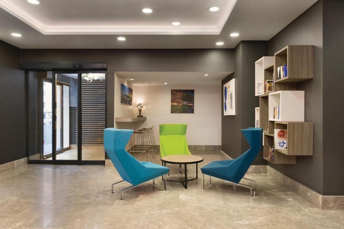 hotel reception