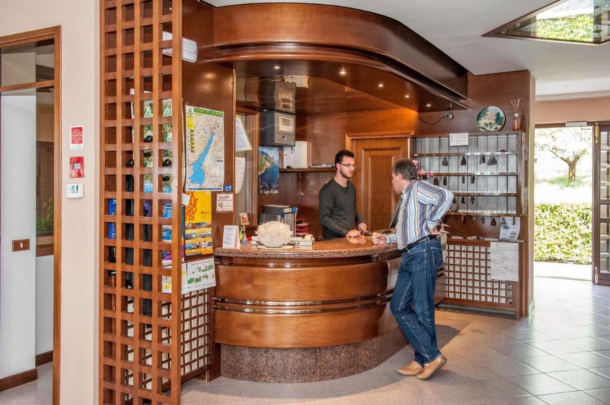 hotel reception