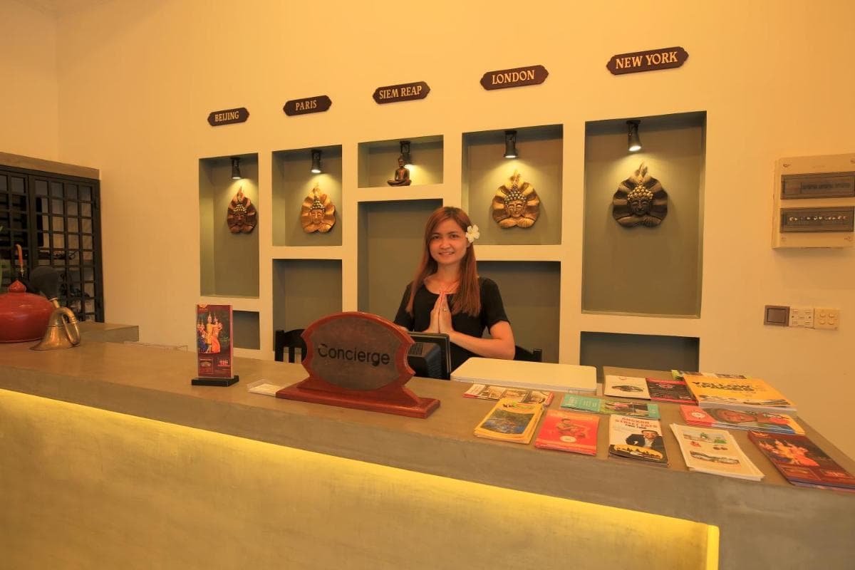 hotel reception