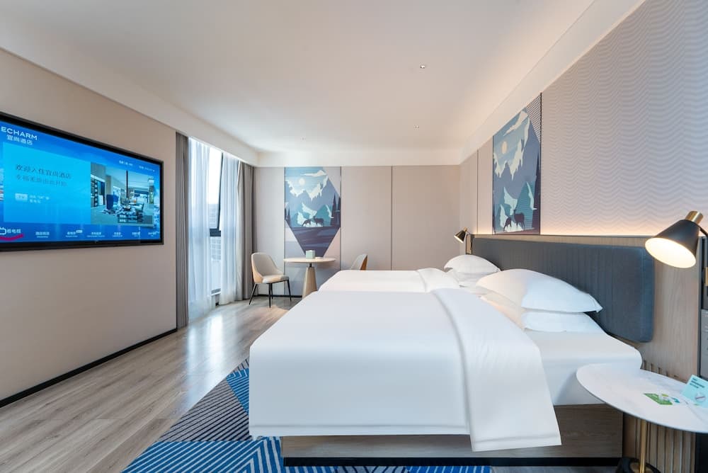 Echarm International Hotel Guangzhou Baiyun International Airport Qingbu Metro Branch - Free Deliver Service to Guangzhou Baiyun International Airport & Fr photo 6