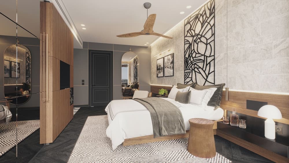 hotel room