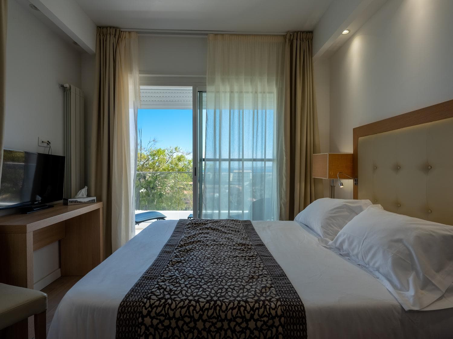 Small - Double Room - Balcony with Sea/ Pool View