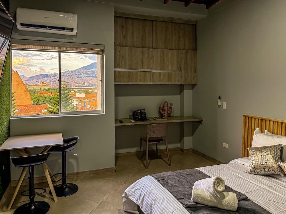 Business Studio, 1 Double Bed, Air conditioning, City View